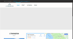 Desktop Screenshot of hoteltransaquitain.com
